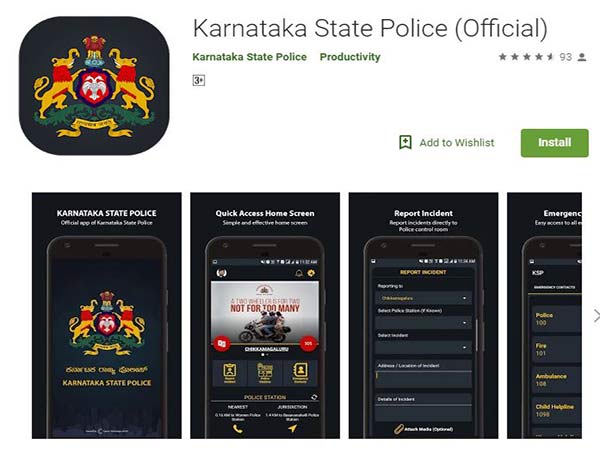 Karnataka State Police App launched: Mobile app for citizens 